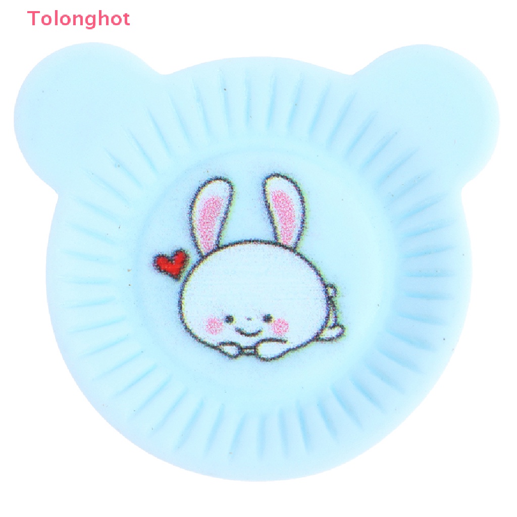 Set 10 Đĩa Ăn Tối Hình Thỏ Cho Nhà Búp Bê DIY