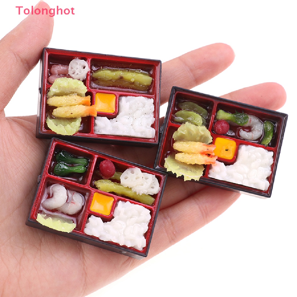 Mô Hình Hộp Cơm Phong Cách Nhật Bản 1: 12 Trang Trí Nhà Búp Bê