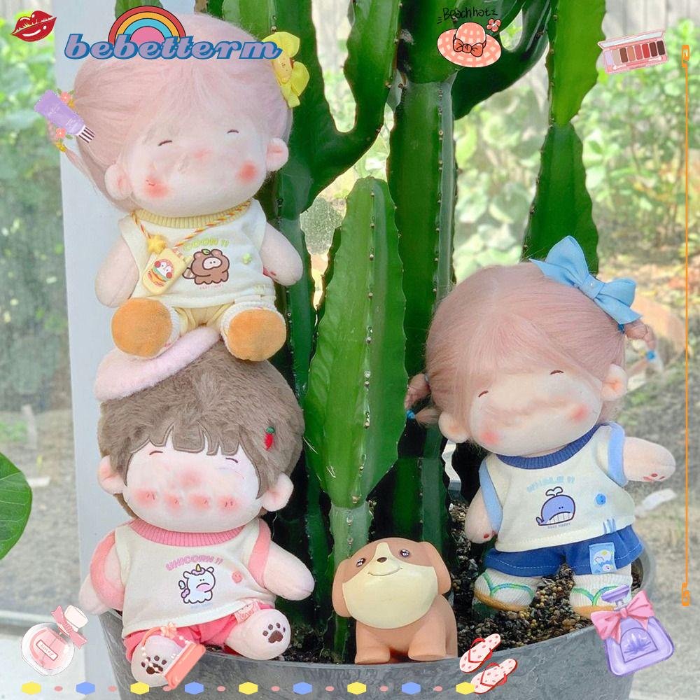 Set Đồ Thể Thao Gồm Quần Short + Áo Ba Lỗ + Áo Khoác Thay Thế Dành Cho Búp Bê 10 / 20CM