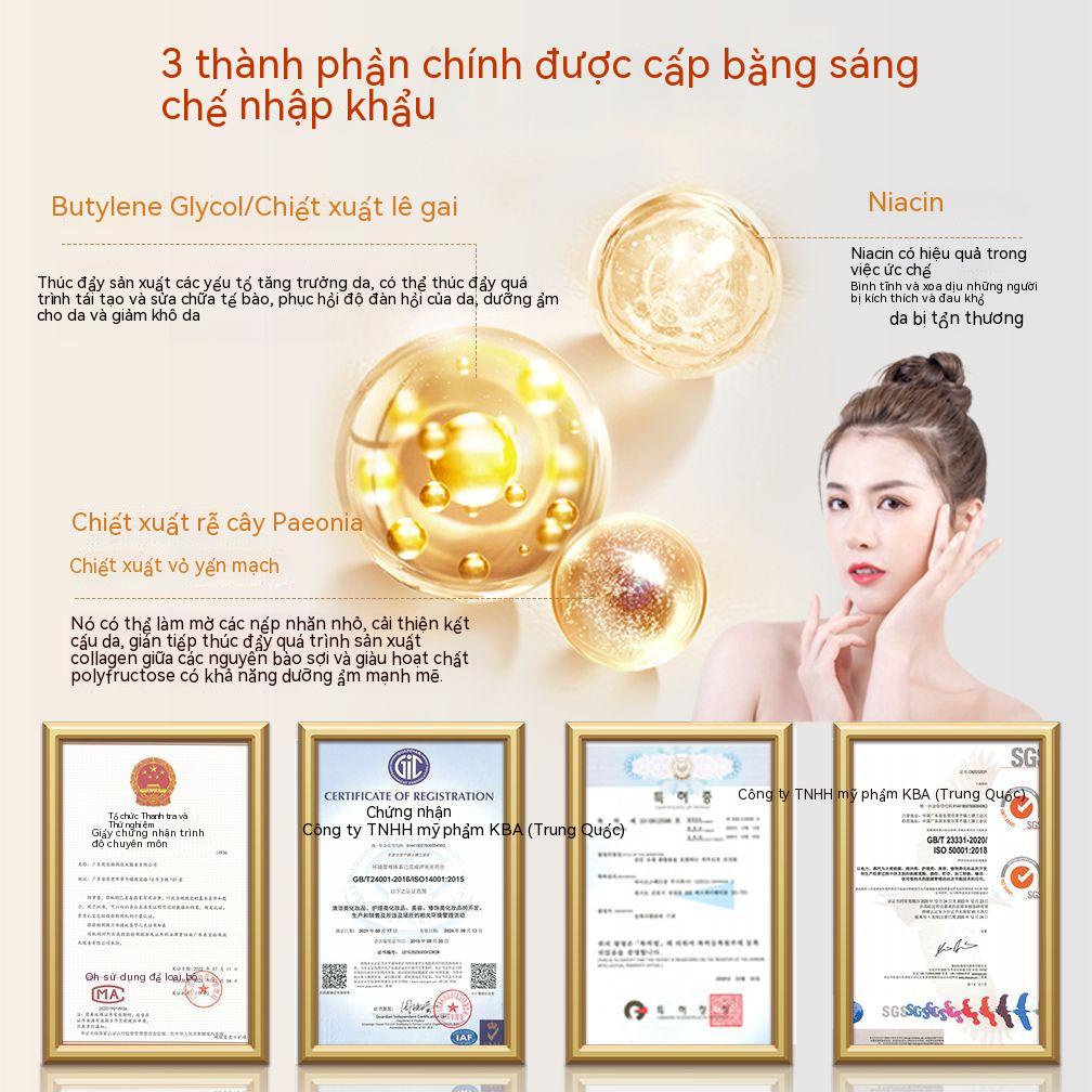 GONGFU Kem Dưỡng Ẩm Làm Trắng Da Toàn Thân Niacinamide