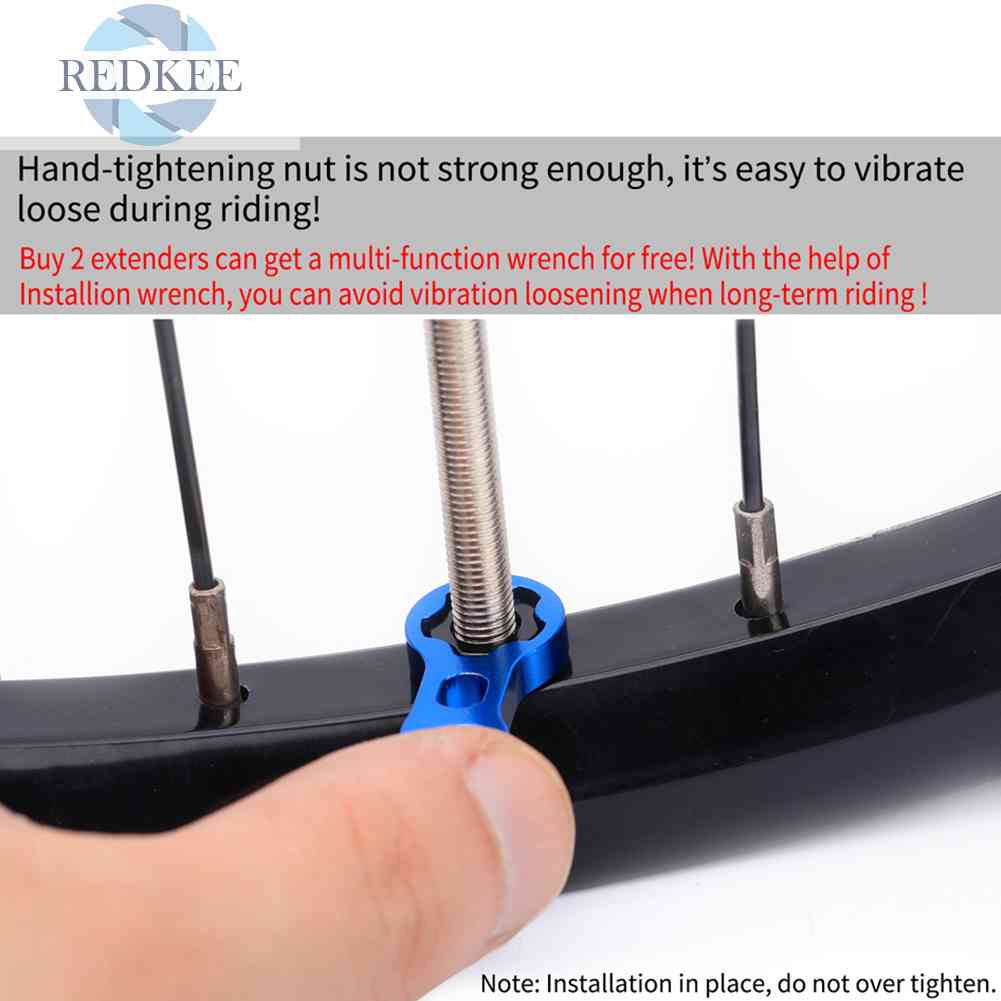 Bộ 2 Ống Nối Dài Van Lốp Xe Đạp 45mm