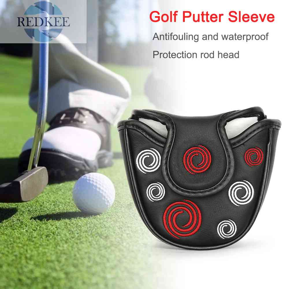 Vỏ Bọc Đầu Gậy Đánh Golf Bằng Da PU Từ Tính Chống Bụi