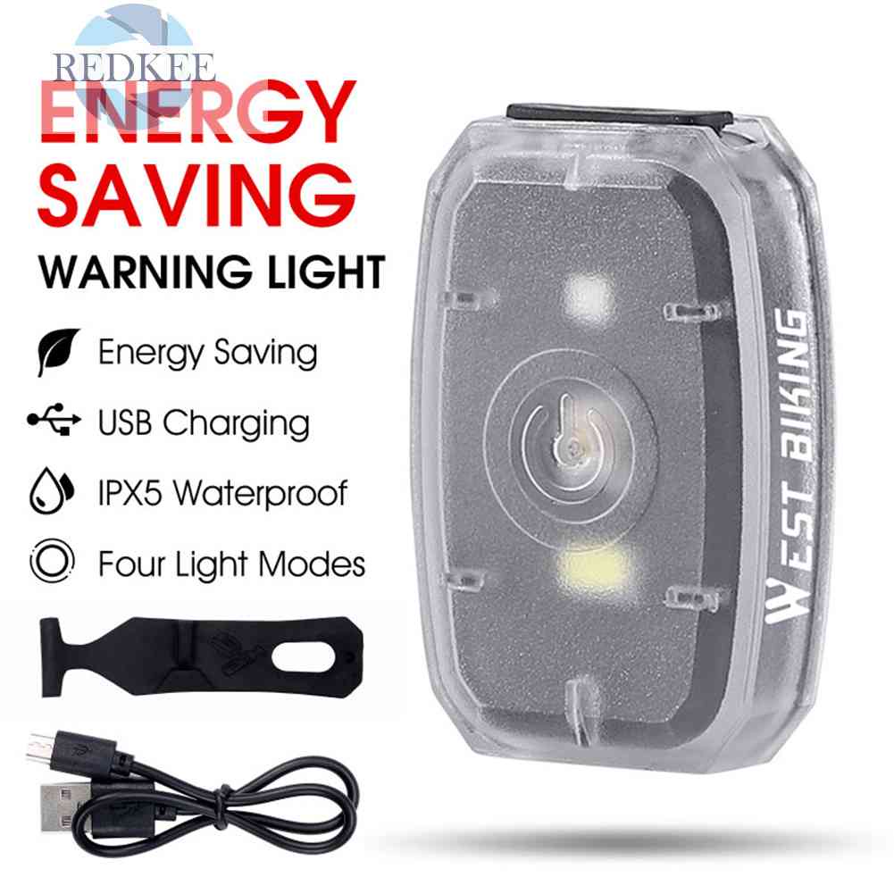 Đèn LED Góc Rộng 4 Bóng Chống Thấm Nước Chuyên Dụng Cho Xe Đạp