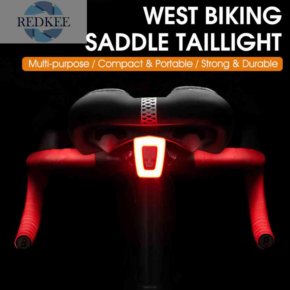 Đèn LED 400mAh 9 Chế Độ Cho Xe Đạp MTB Màu Đen