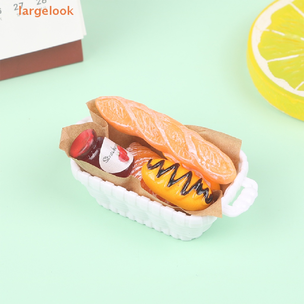 Giỏ Đựng Bánh Mì Tỉ Lệ 1 / 12 Trang Trí Nhà Búp Bê
