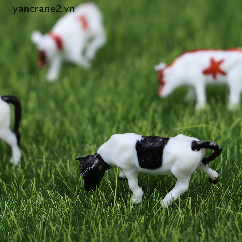 Set 10 Mô Hình Bò Sữa Nhiều Màu Sắc 1: 87 HO Diy