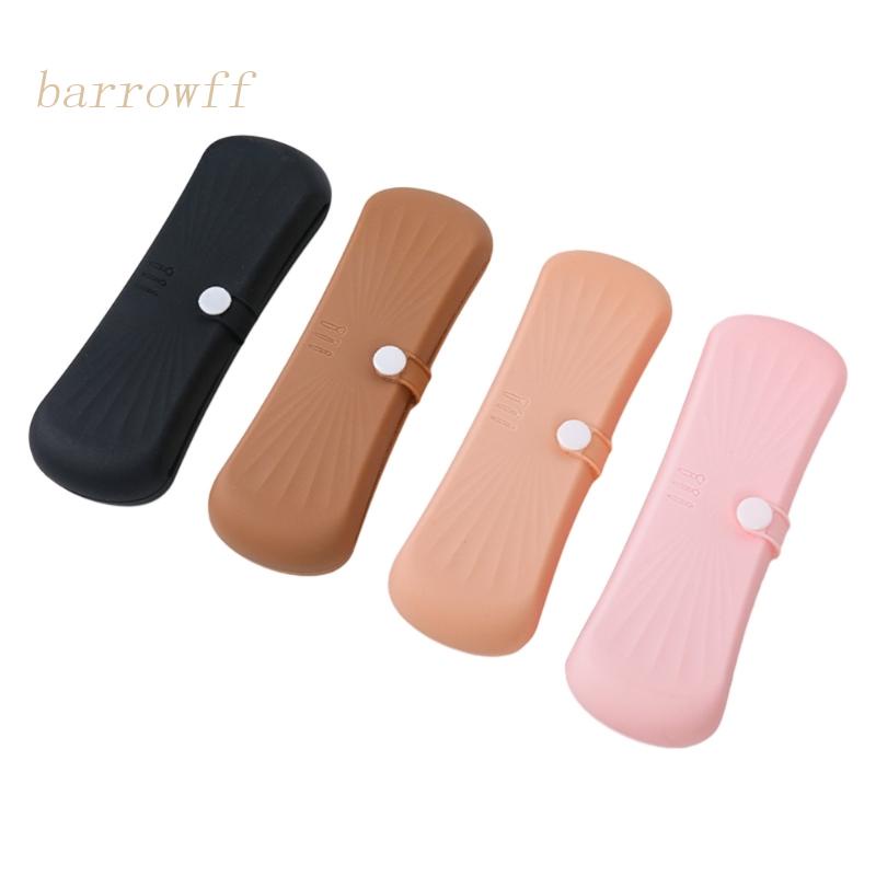 Hộp Đựng Cọ Trang Điểm Bằng Silicone Mềm Nhỏ Gọn Tiện Lợi Dành Cho Đi Du Lịch