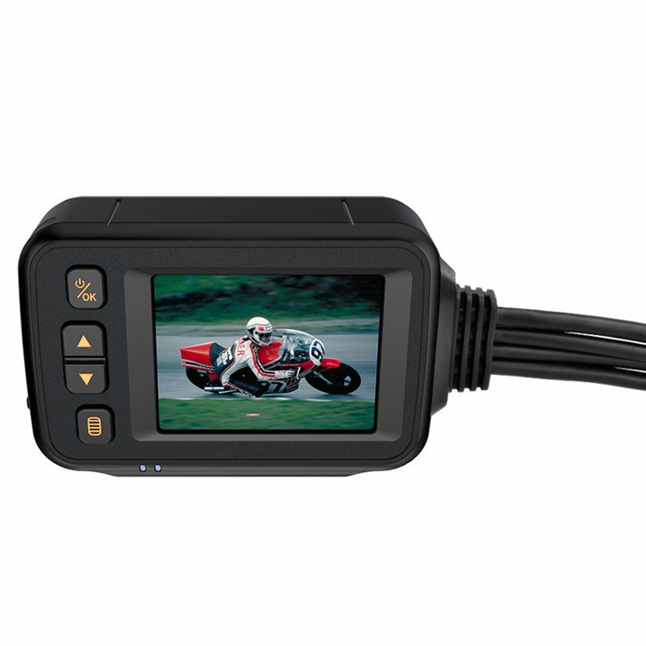 Máy ảnh DVR DVR DVR 720p phía trước phía sau ống kính kép