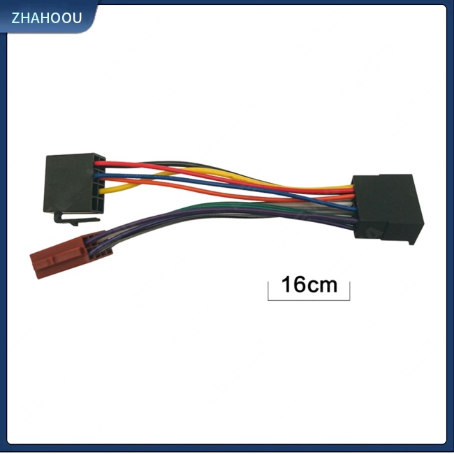 ☃Nhà Cửa☃ Dây Cáp Điều Hợp Âm Thanh ISO Plug 16pin Cho Xe Hơi