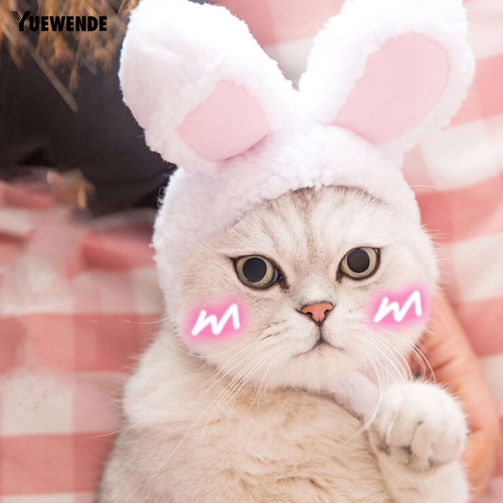 Băng Đô Tai Thỏ Hóa Trang Dễ Thương Cho Thú Cưng