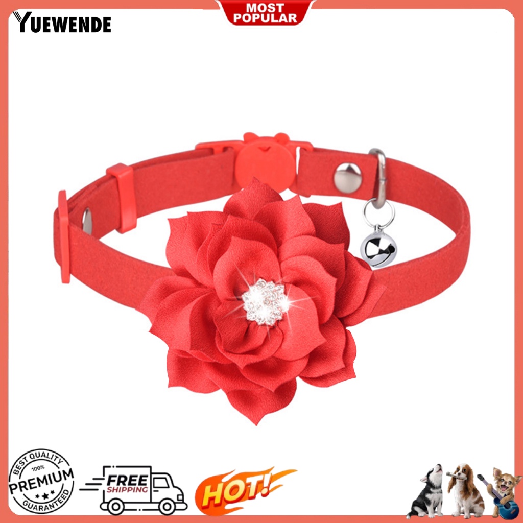 Vòng Cổ Mềm Mại Có Thể Điều Chỉnh Gắn Chuông Dành Cho Thú Cưng