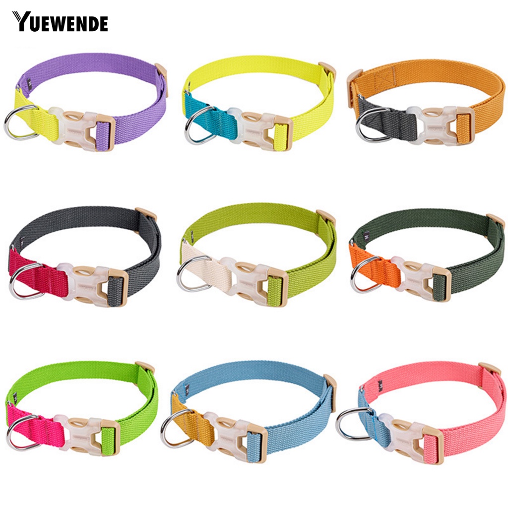 Vòng Cổ Thú Cưng Đi Dạo Chống Mài Mòn Hai Màu