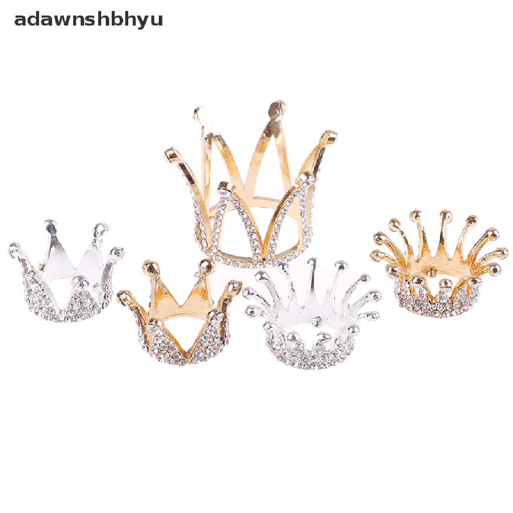 Giá Đỡ Cọ Vẽ Trang Trí Móng Hình Vương Miện Tiện Dụng