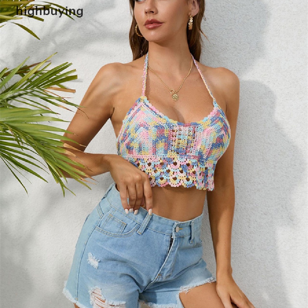 Hbvn Belle Áo Ngực Đi Biển Bằng Sợi Tổng Hợp Họa Tiết Ren Dễ Mặc Phù Hợp Với Mọi Nhóm Tuổi