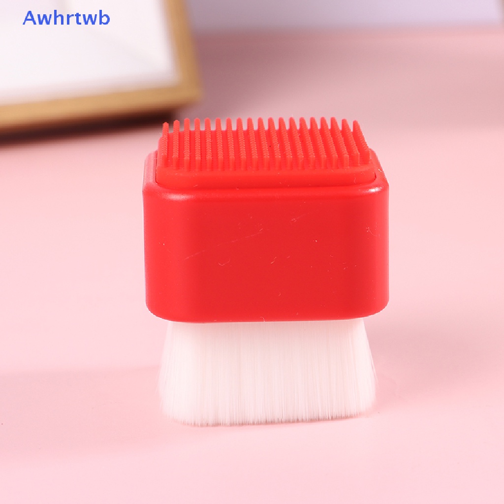 1 Bàn Chải Silicone Hai Mặt Tạo Bọt Awhrtwb Làm Sạch Da Mặt Mới
