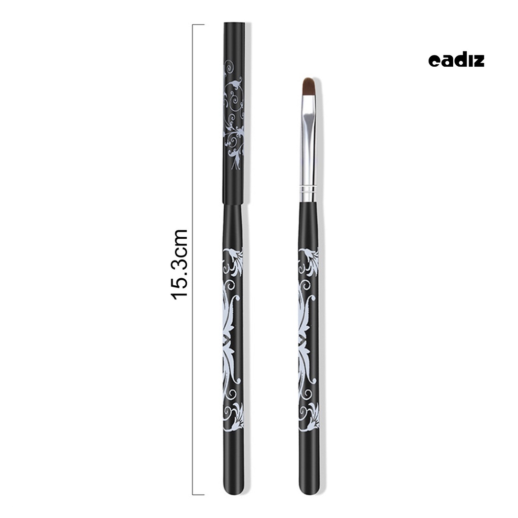 Hộp Đựng Bút Lông Mềm Không Lông Kèm Vỏ Đựng Hỗ Trợ Vẽ Móng Nghệ Thuật DIY