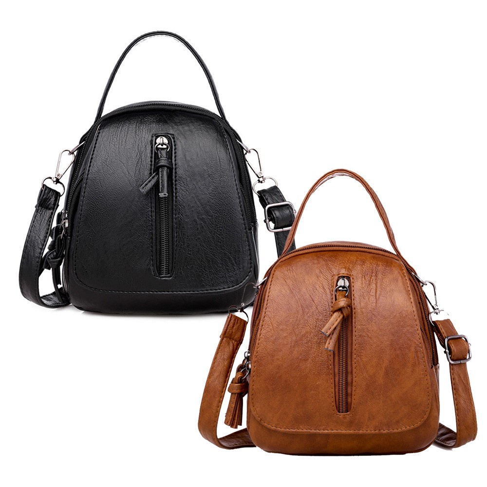 Túi Xách Da PU Phong Cách Retro Thời Trang Cho Nữ