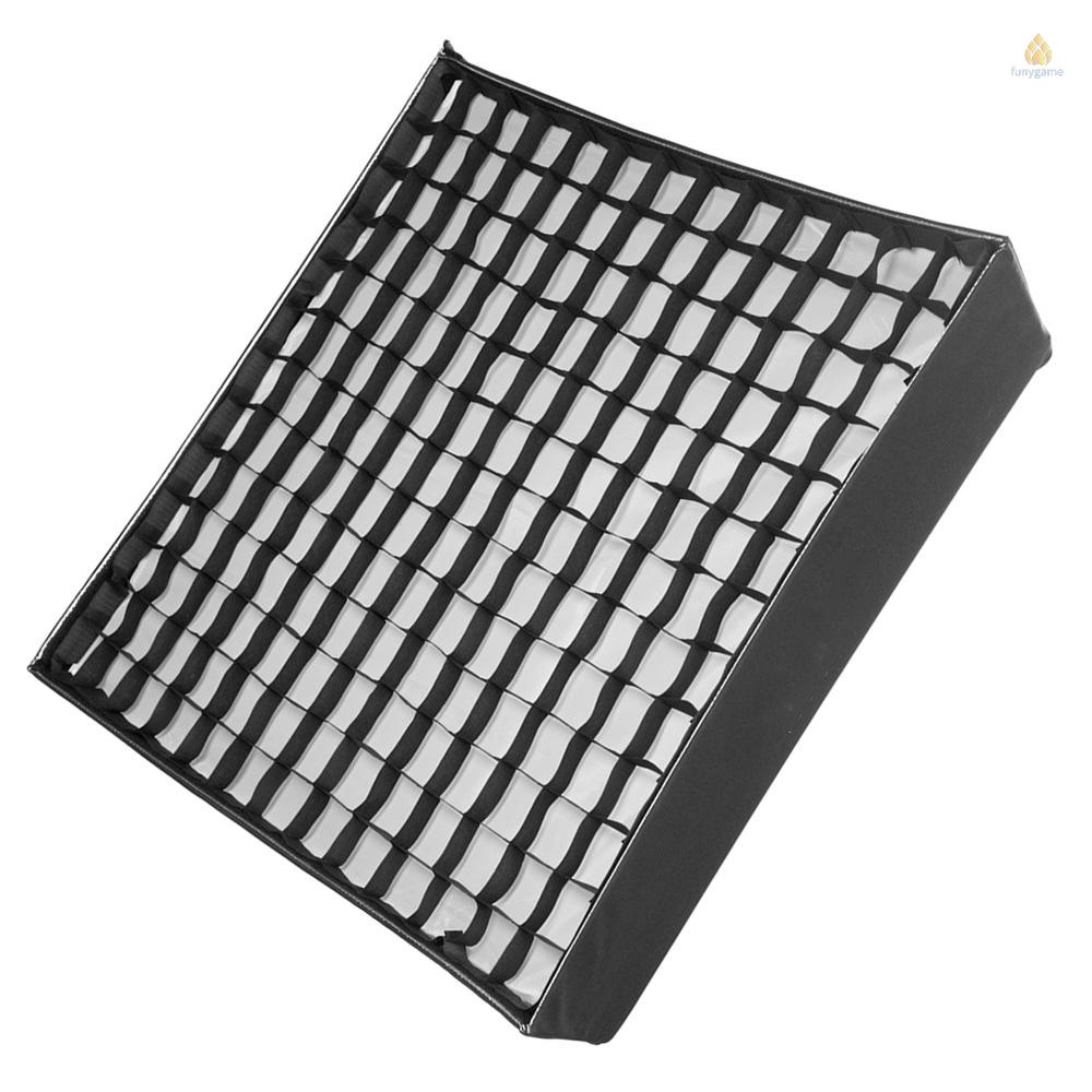 Bộ Hộp Mềm FL-SF6060 Bằng Vải Lưới Tổ Ong Kèm Túi Đựng Cho Đèn LED Chụp Ảnh FL150S