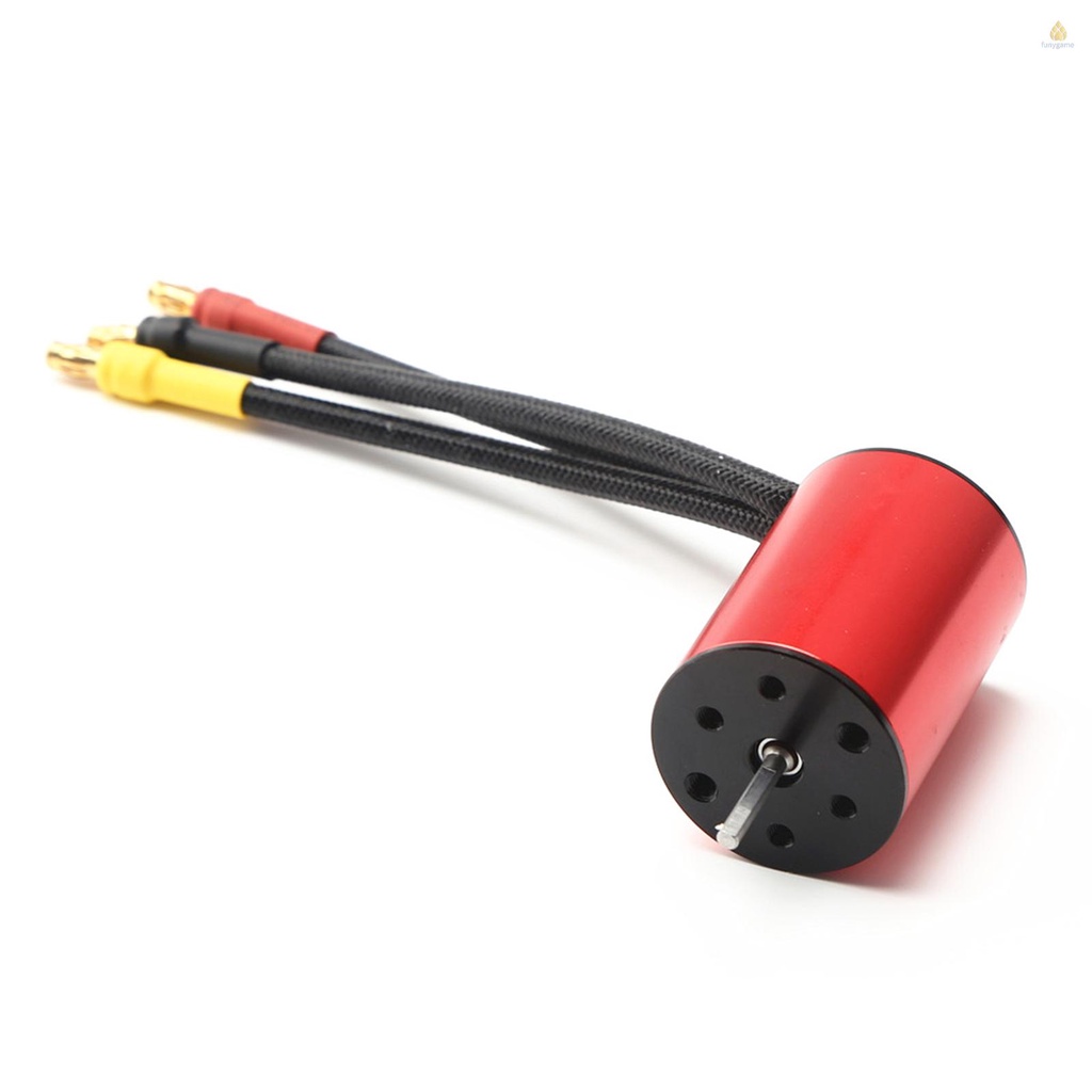 Động Cơ Không Chổi Than S2435 4500KV Thay Thế Cho Xe Điều Khiển Từ Xa Traxxas HSP Wltoys 1 / 16 1 / 18