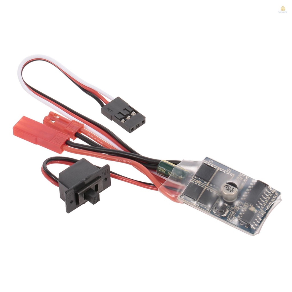 Bộ Điều Khiển Tốc Độ Điện ESC 30A Cho Xe Tải Điều Khiển Từ Xa WPL C14 C24 B14 B24 B16 B36