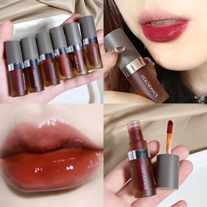 Son Môi Dạng Lỏng Dưỡng Ẩm Lâu Trôi Chống Thấm Nước Kết Cấu Mịn Màng