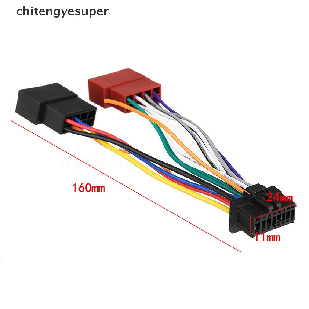 Dây Cáp Kết Nối Âm Thanh ISO 16 Pin Cho Pioneer 2003-on CGS