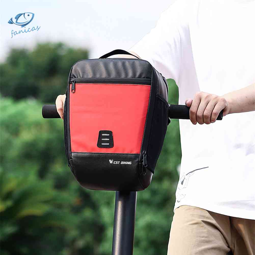 Túi Đựng Đồ Dung Tích Lớn 7.3L Gắn Ghi Đông Xe Đạp Tiện Dụng