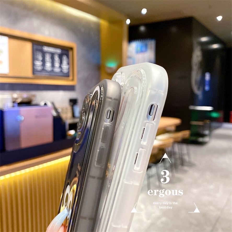 Ốp Điện Thoại TPU Mềm In Hình Khuôn Mặt Thời Trang Cho iPhone 14 13 12 11 Pro Max 7 8 Plus SE2020 X XR Xs Max