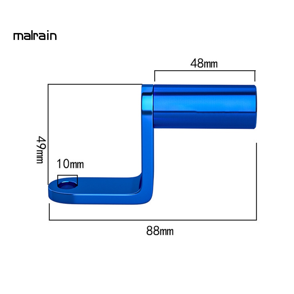 Thanh Kẹp Gương Chiếu Hậu Bằng Hợp Kim Nhôm Kèm Sạc USB Chuyên Dụng Cho Xe Đạp