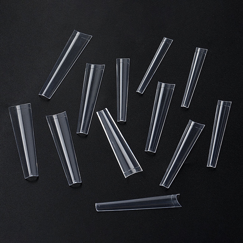 Bộ 500 Móng Tay Giả Che Phủ Toàn Diện Siêu Mỏng Linh Hoạt Có Thể Tháo Rời Cho Nữ