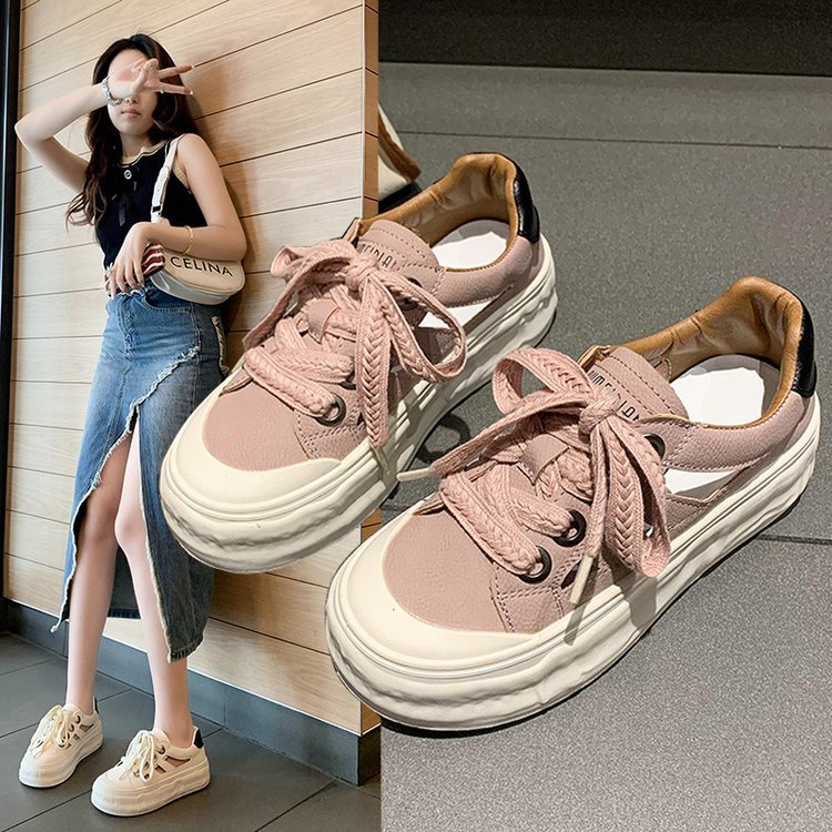 Giày Sandal Thể Thao Đế Mềm Dày Buộc Dây Thời Trang Mùa Hè 2023 Cho Nữ