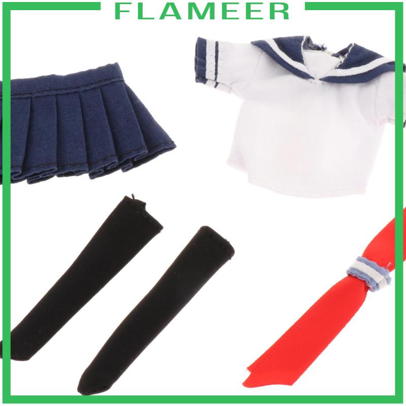 Trang Phục Thời Trang Cho Búp Bê Nữ 6 "Tỷ Lệ 1 / 12