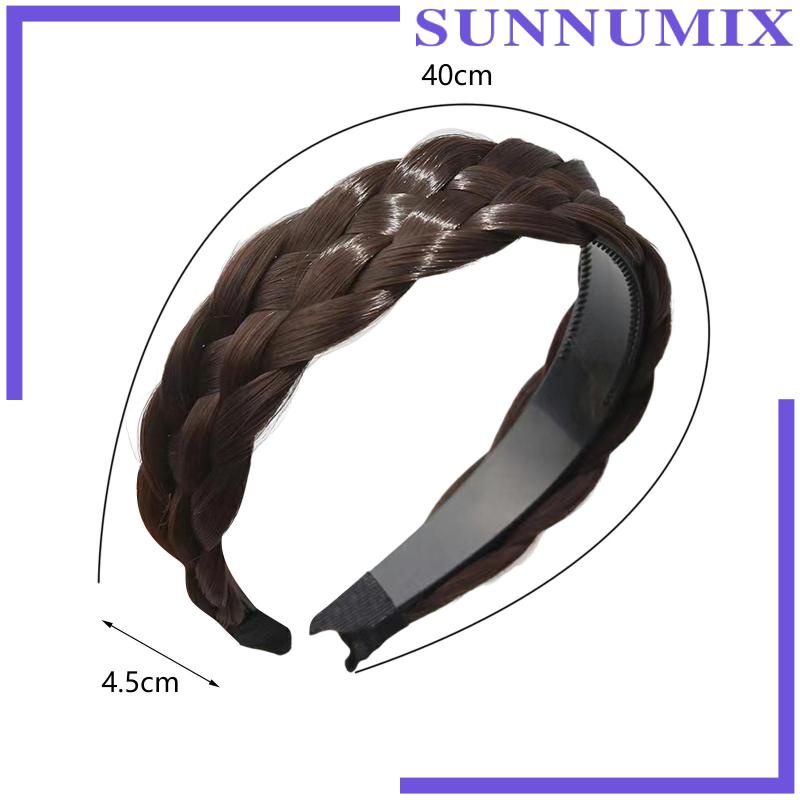 Băng Đô Bện Tóc Co Giãn Dành Cho Nữ