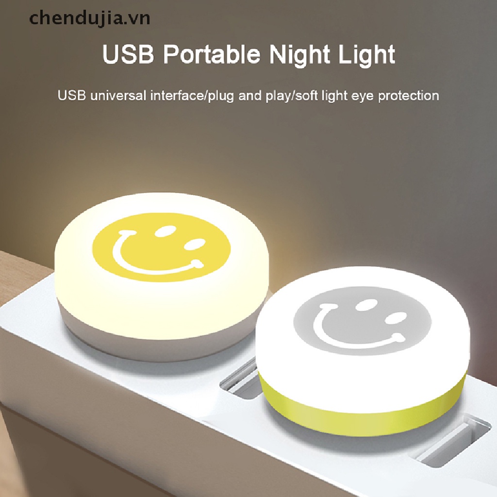 Đèn LED Đọc Sách Mini Ánh Sáng Ban Đêm Có Cổng Sạc USB Dùng Trang Trí Phòng Ngủ