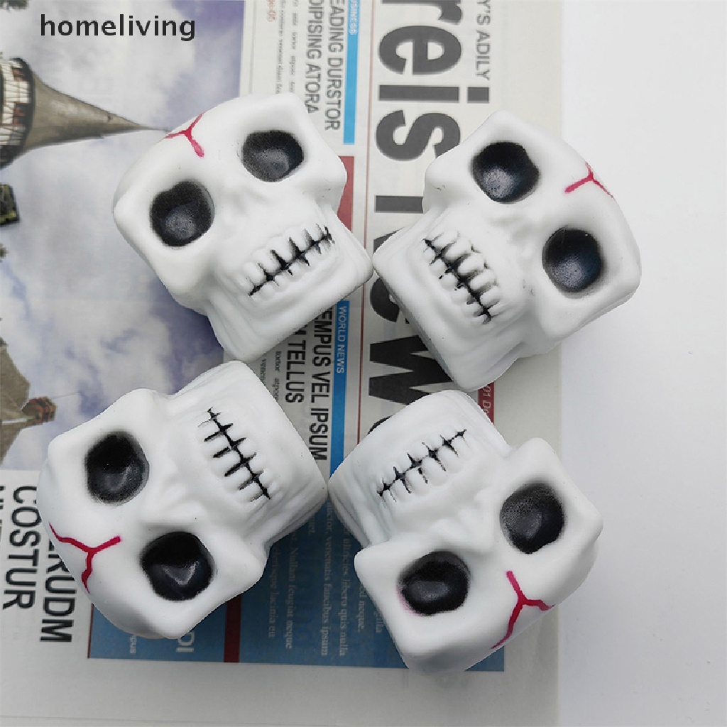 Ly Cao Su Hình Đầu Lâu Dơi Vui Nhộn Trang Trí Tiệc Halloween