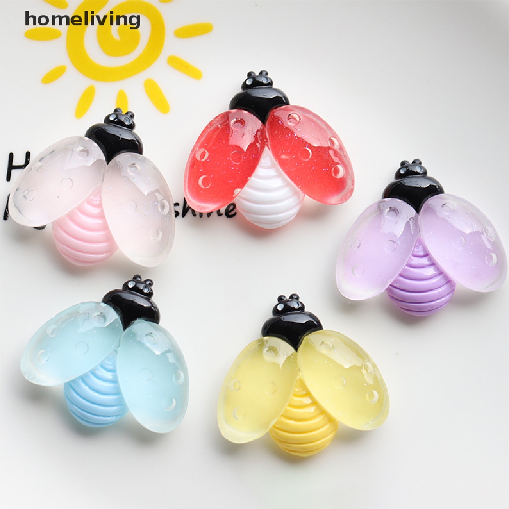 Bộ 3 Móc Điện Thoại Mini Bằng Nhựa Resin Dạ Quang Hình Chú Ong Dễ Thương DIY