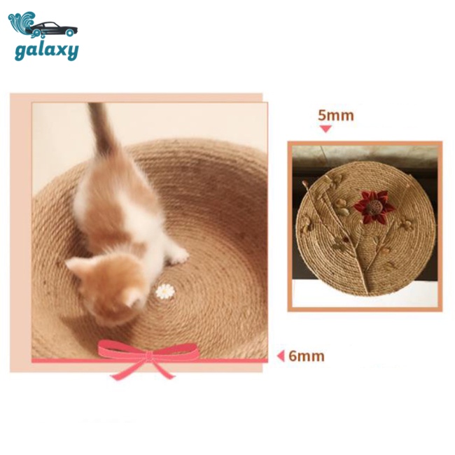 Galaxy 1 Cuộn Dây Đay Tự Nhiên 5mm 100m Dùng Làm Đồ Thủ Công Diy