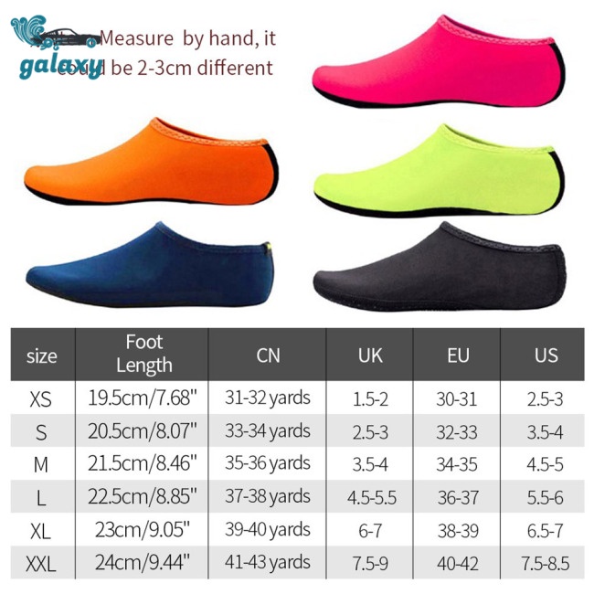 Galaxy 1 Đôi Vớ Lặn Biển Chống Trượt Nhanh Khô Dành Cho Nam Nữ