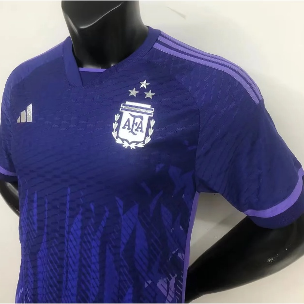 Áo Bóng Đá 3 Sao Đội Tuyển Argentina Mùa Giải 2022 World Cup