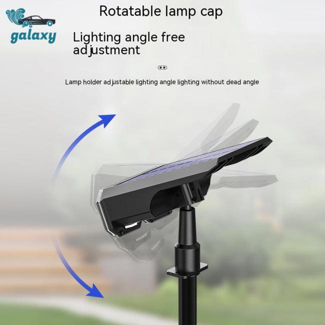 Galaxy Set 2 Đèn 4 Levles Hai Đầu Sử Dụng Năng Lượng Mặt Trời Có Thể Điều Chỉnh Cho Sân Vườn