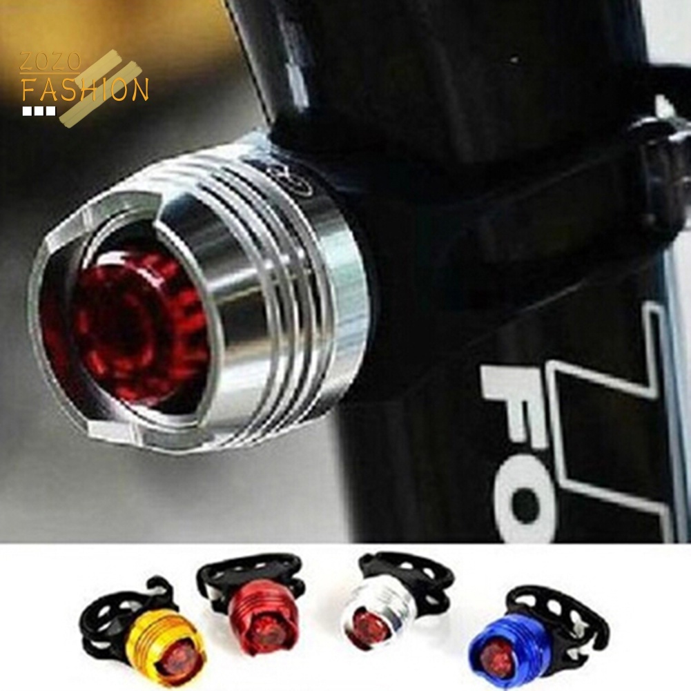 Đèn LED Cảnh Báo An Toàn Phía Sau Xe Đạp 3 Chế Độ Màu Đỏ