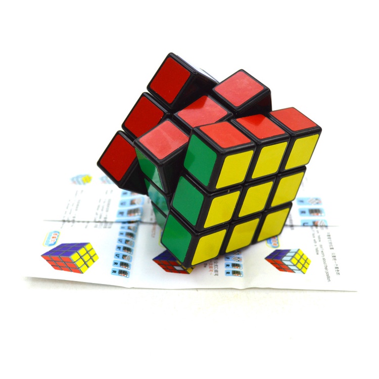 Khối Rubik 3x3x3 3x3x3 Màu Đen Mượt Mà
