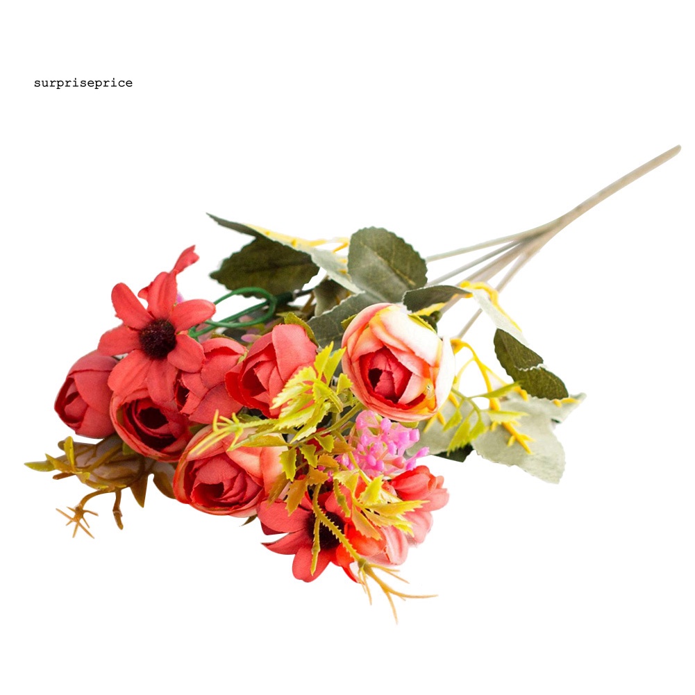 1 Bó Hoa Nhân Tạo Trang Trí Tiệc Cưới / Nhà Ở / Văn Phòng