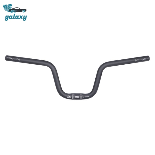 Galaxy Tay Lái Xe Đạp Hình Chữ U 25.4x580mm Bằng Hợp Kim Nhôm Cao Cấp