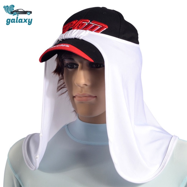 Galaxy Khăn Quàng Cổ Chống Nắng Và Tia UV Bằng Lụa Lạnh Thoáng Khí Nhanh Khô Cho Nam Và Nữ