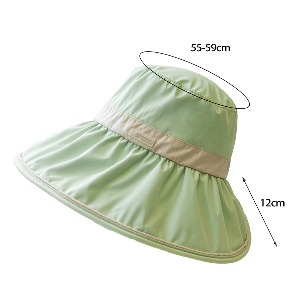 Nón Vành Tròn Màu Trơn Thời Trang Cho Nữ