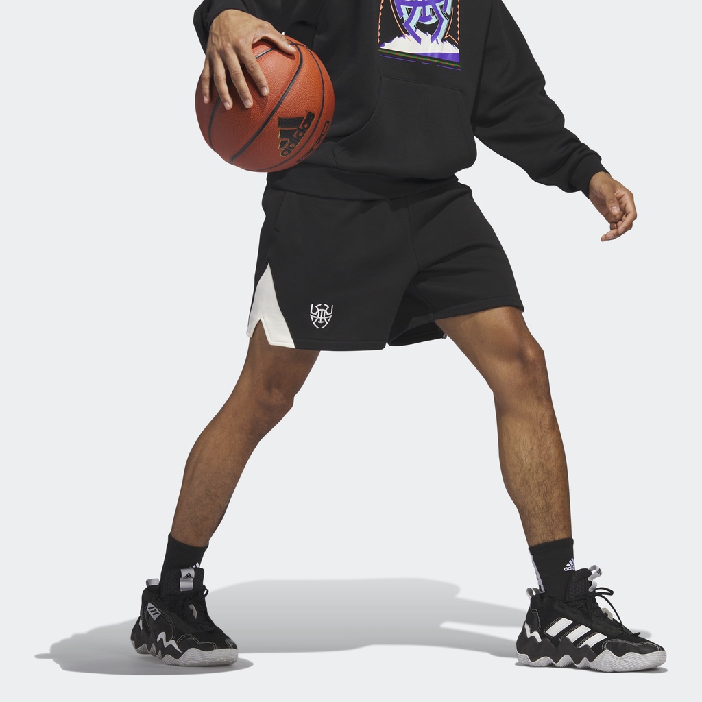 Adidas Bóng rổ Quần Short D.O.N. Excellence Nam Đen IB3030