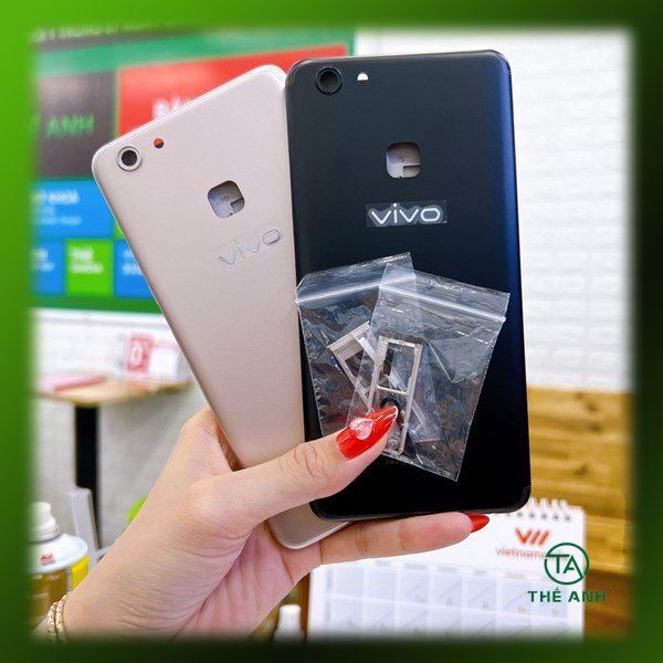 ( ẢNH THẬT ) Bộ vỏ Vivo V7 Plus, hàng đẹp nấu máy chuẩn hàng như hình