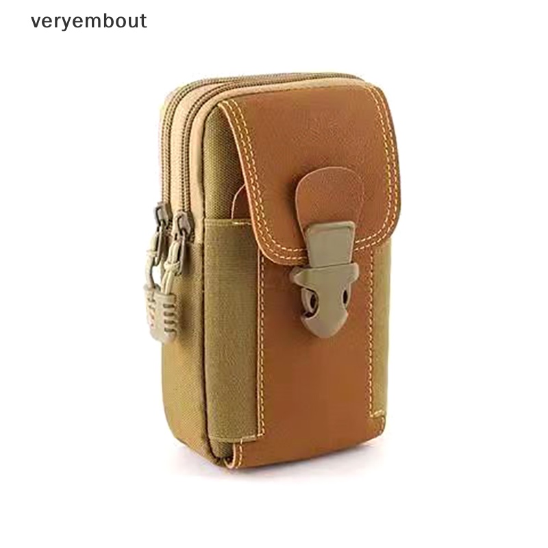 Túi Canvas Đựng Điện Thoại Đeo Thắt Lưng Chống Thấm Nước