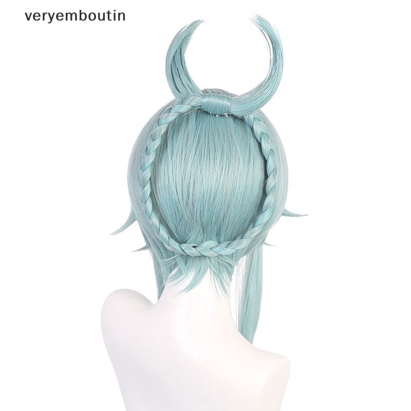 Tóc Giả Thẳng Chịu Nhiệt Hóa Trang Genshin Va Chạm